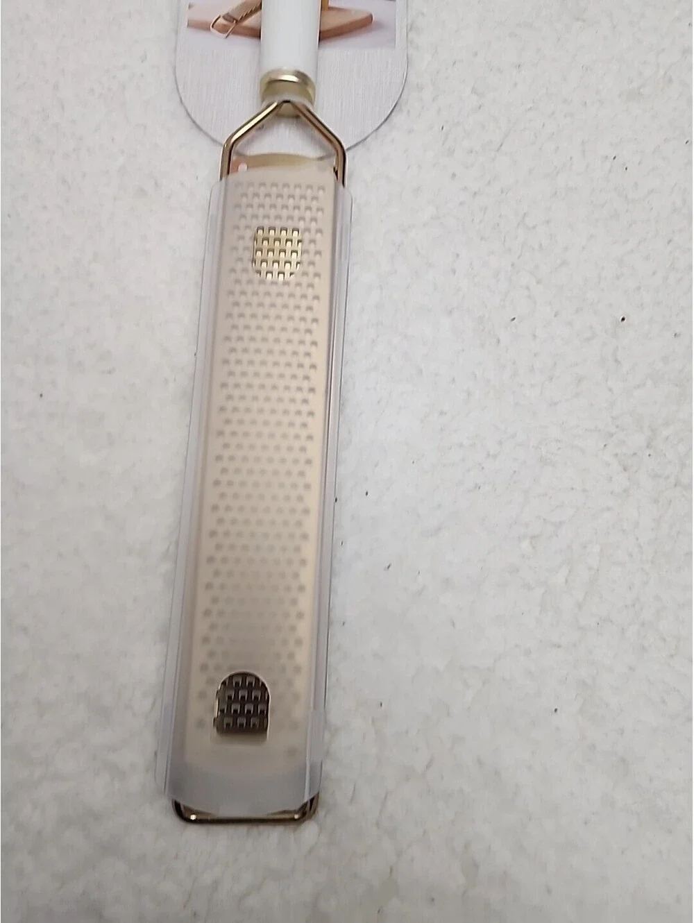 Kitchen Lemon Zester, Stainless Steel Hand Held Parmesan Cheese Grater for Ginge